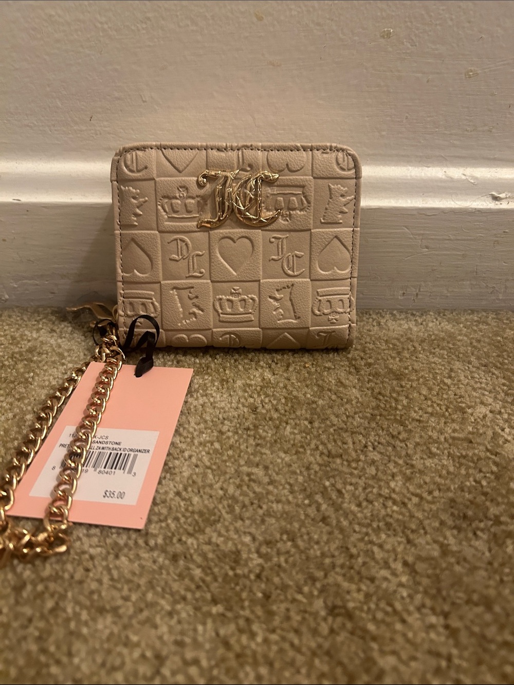 Juicy Couture Tan wallet